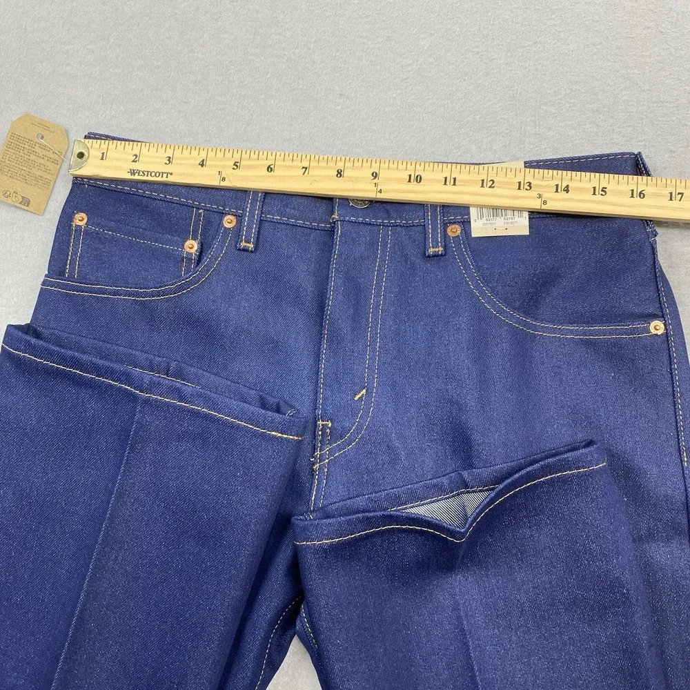 Levis Jeans Mens 32x32 Blue Denim 517 Bootcut Dark Wash Western Cowboy Rodeo